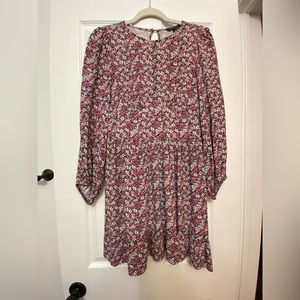 Banana Republic Factory pink floral, Size S dress.